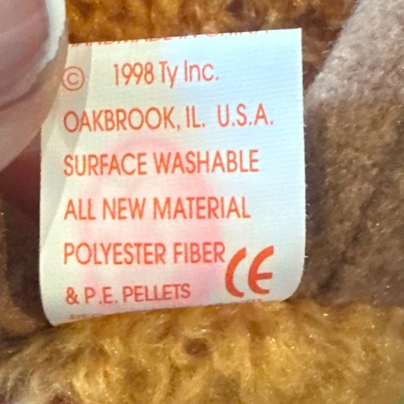 Ty Beanie Baby: Beak the Kiwi Bird | Stuffed Animal | MWMT - Picture 9 of 9